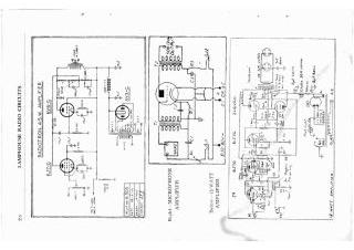 Radiotron A505 schematic circuit diagram